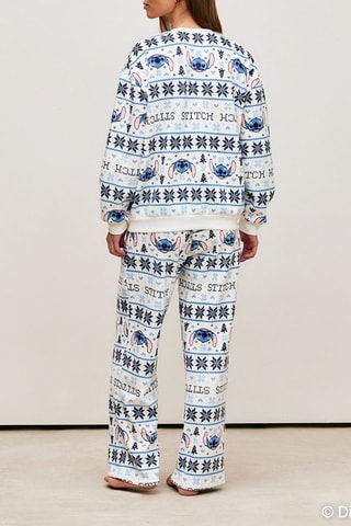 Pantalon de pyjama Stitch Lilo et Stitch Disney Coldstitchiz - Ecru