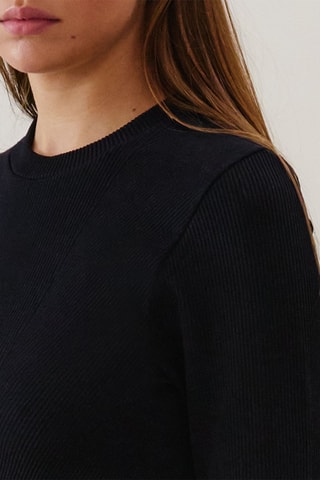 Crop top Minerviz - Noir