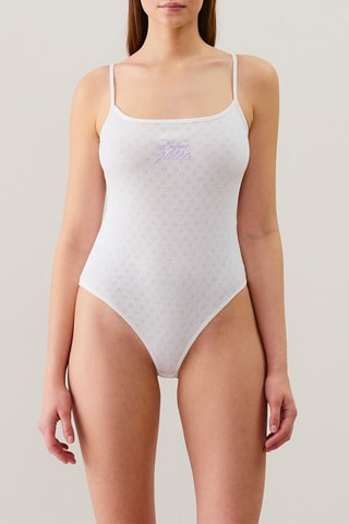 Body-string Milaliz - Blanc
