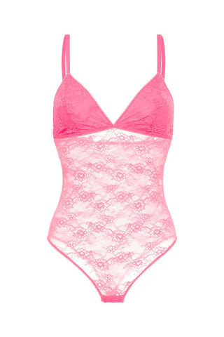 Body tanga Lacebodiz - Rosa