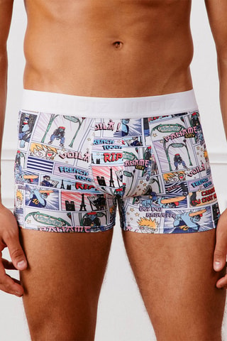 Boxer Repeatiz - Blanc