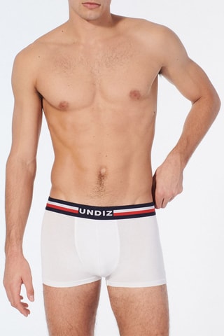Boxer Trifranciz - Blanc