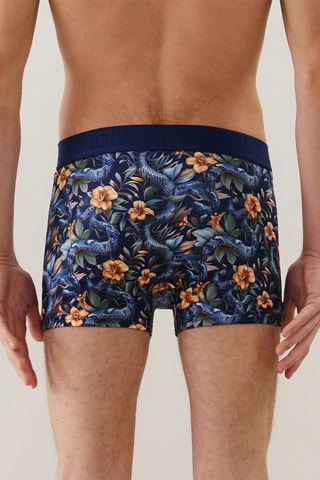 Boxer Repeatiz - Bleu marine
