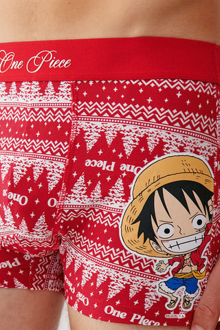 Boxer One Piece - Rouge