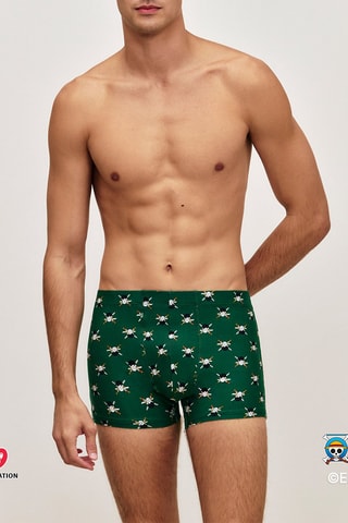 Boxer One Peace - Vert foncé
