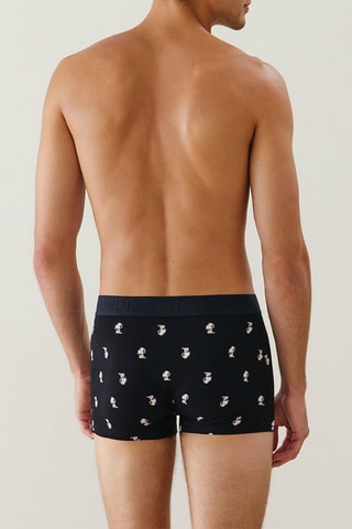 Boxer Snoopy - Noir