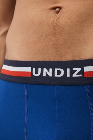 Boxer Trifranciz Bleu cobalt