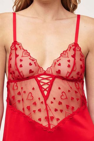 Babydoll Withloviz - Rosso