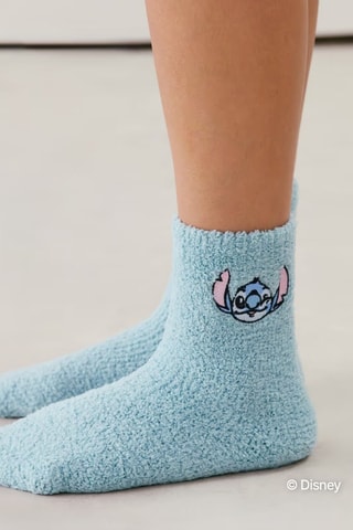 Chaussettes Stitch Lilo et Stitch Disney Fursockiz - Ciel