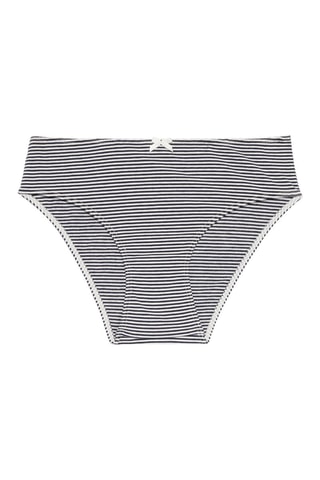 2 slip Tweeniz - Ecrù e navy