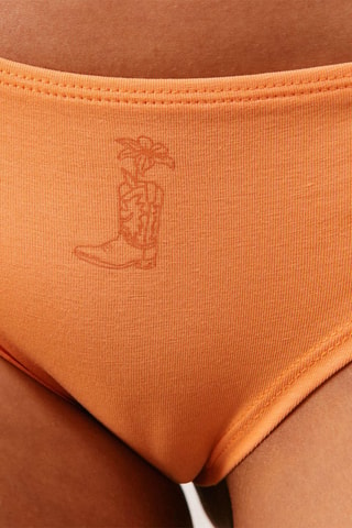 3 slip - Bianco, arancione e salmone