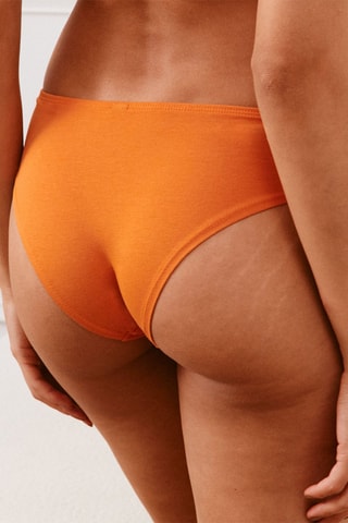 3 slip - Bianco, arancione e salmone