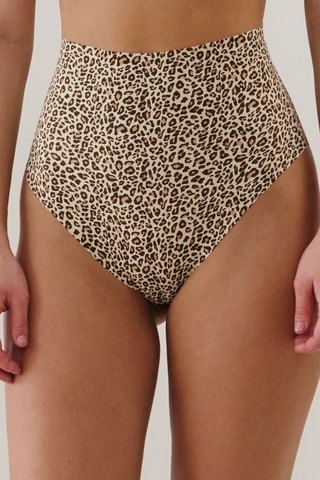 Slip a vita alta Newleopiz - Beige chiaro