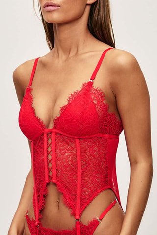 Guêpière Nightlaciz - Rosso