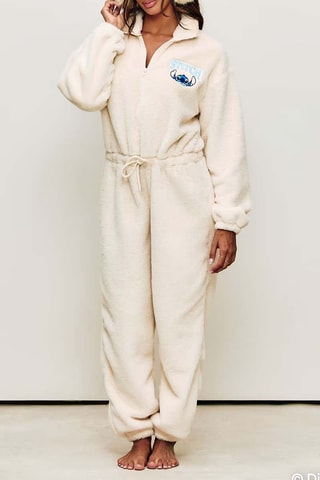 Combinaison de pyjama Stitch Lilo et Stitch Disney Coldstitchiz - Ecru