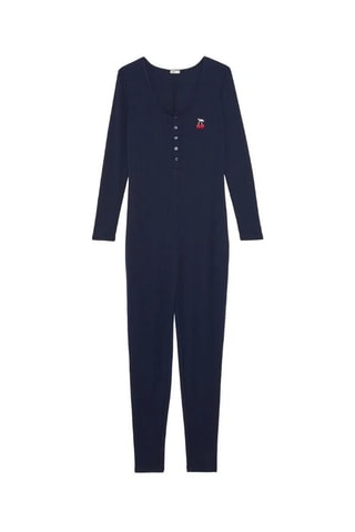Tuta pigiama Cozycherriz - Navy
