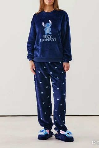Pyjama Stitch Lilo et Stitch Disney Coralstitchiz - Bleu