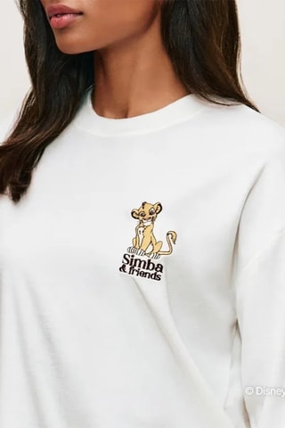 Pyjama Simba Le Roi Lion Disney Velvetsimbiz - Rose poudré