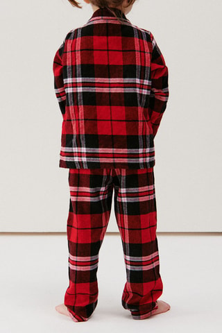 Pigiama Kidcheckiz - Rosso e nero
