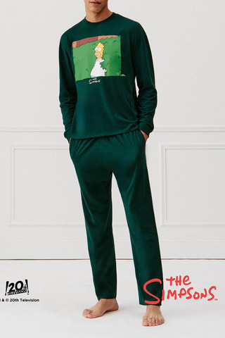 Pigiama Homer Simpson I Simpson Homartiz - Verde scuro