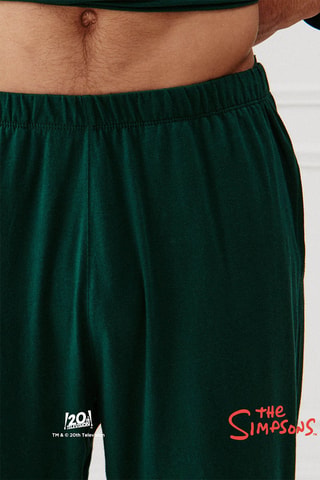 Pigiama Homer Simpson I Simpson Homartiz - Verde scuro