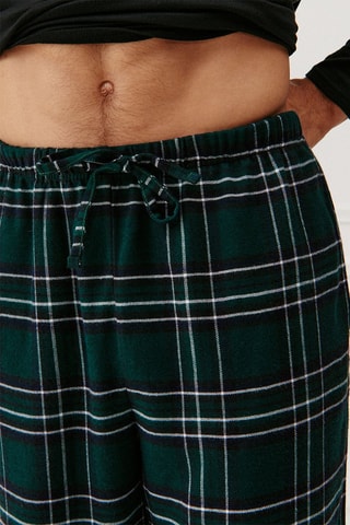 Pigiama Mamooniz - Nero e verde scuro