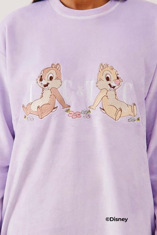 Pyjama Tic et Tac Disney Pocketictaciz - Mauve