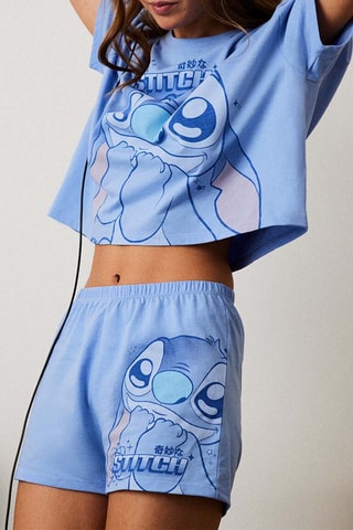 Pyjama Stitch Lilo et Stitch Disney Kawangeliz - Bleu