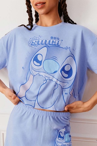 Pyjama Stitch Lilo et Stitch Disney Kawangeliz - Bleu