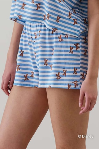 Pyjama Tic et Tac Disney Stripetictaciz - Bleu et blanc