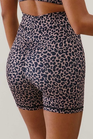 Panty taille haute Santamoniz - Anthracite et vieux rose