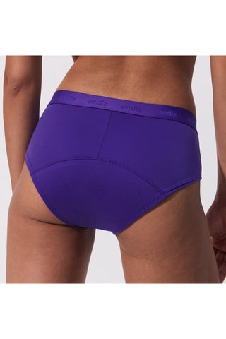 Culotte mestruale Uniloniz - Flusso abbondante - Viola