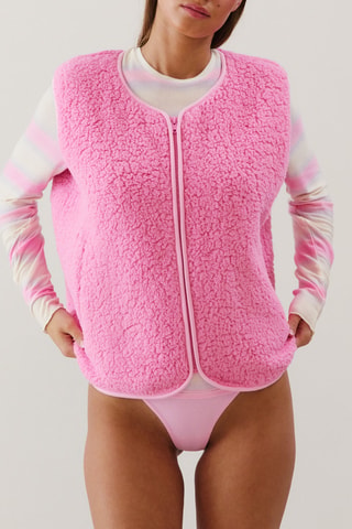 Gilet pigiama - Rosa