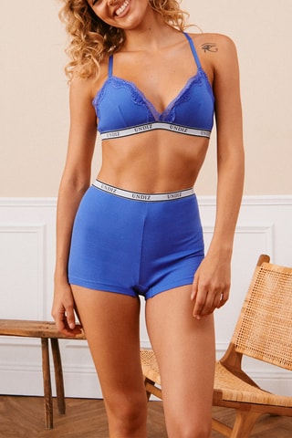 Soutien-gorge Lovespelliz Ribiz - Bleu cobalt