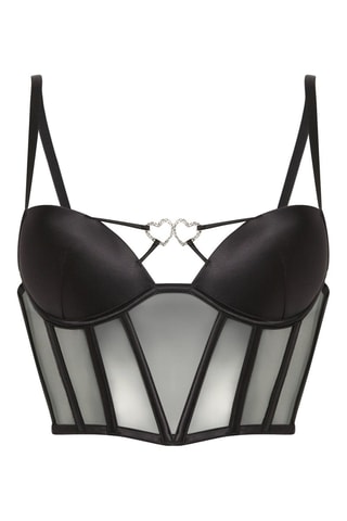 Corsetto push-up Devotiz - Nero