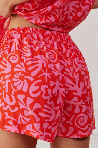 Pigiama - Rosso e rosa