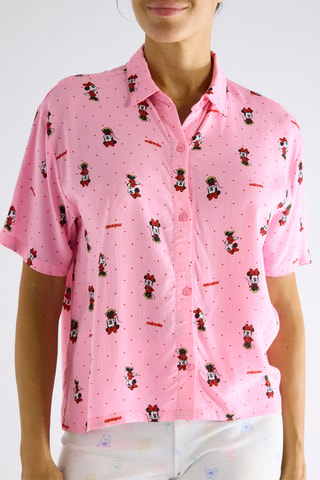 Camicia pigiama Minni Disney Dominniz - Rosa