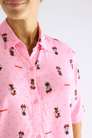Camicia pigiama Minni Disney Dominniz - Rosa