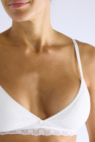 Soutien-gorge Comfiz - Bleu marine et blanc