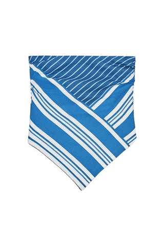 Lenço em linho - Azul-cobalto