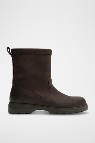Boots em nobuck - Castanho