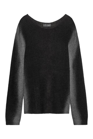 Camisola dip and dye - Preto