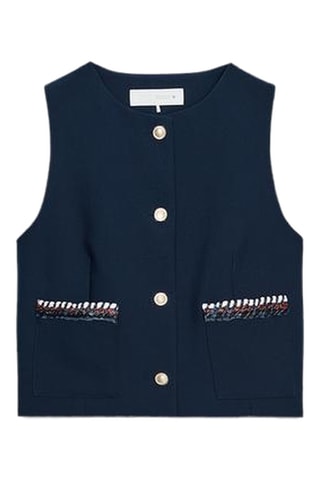 Colete - Azul-petróleo