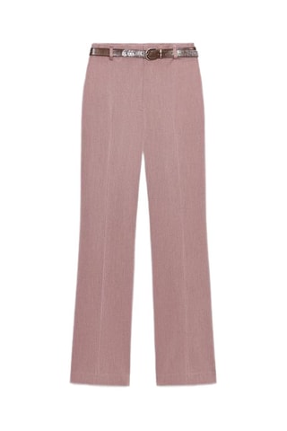 Jeans direitas - Rosa