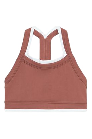 Crop top - Castanho