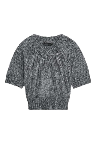 Top - Cinzento mesclado
