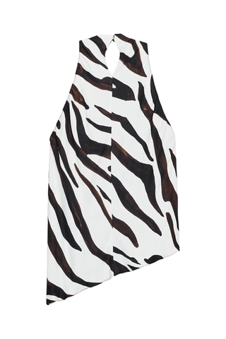 Top - Preto e branco