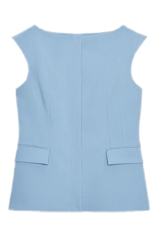 Top - Azul-celeste