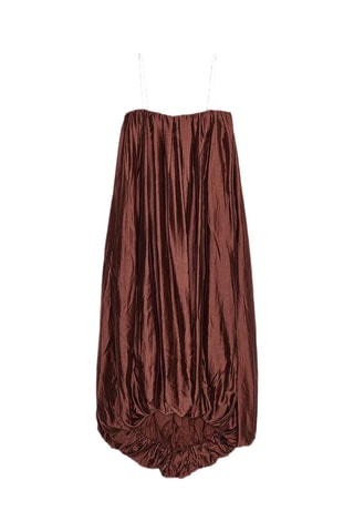 Vestido bola - Castanho