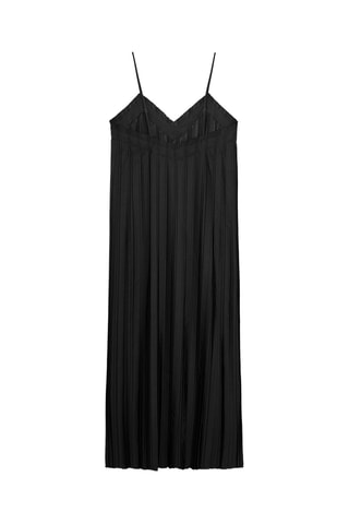Vestido direito - Preto